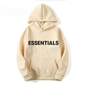 Essentials Hoodie Off White Color